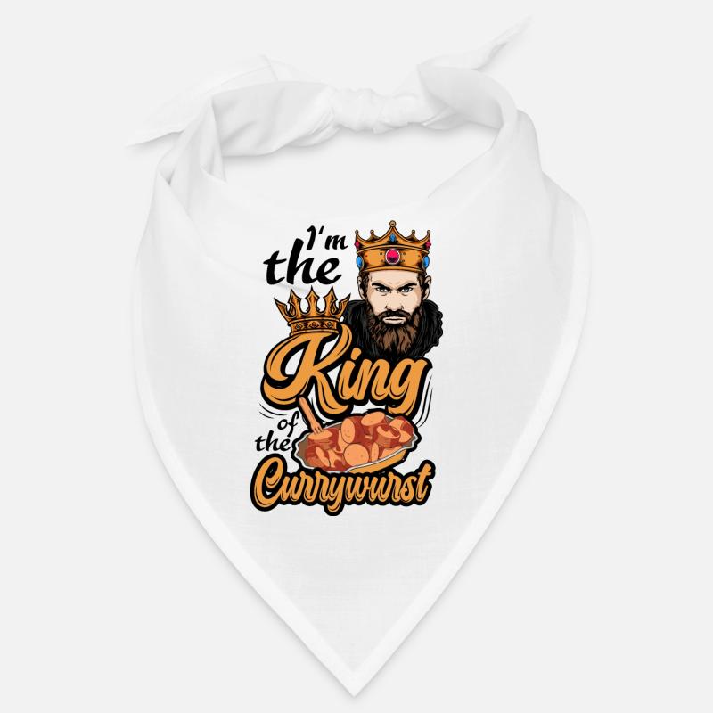 Je suis le roi de la Currywurst Bandana