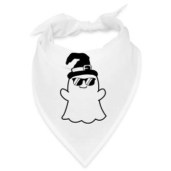 ghost cool - Bandana - Weiß - Vorne