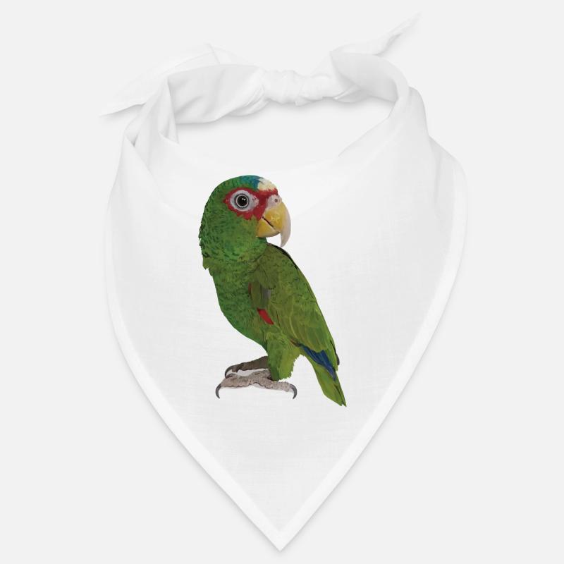 The white-fronted parrot Bandana