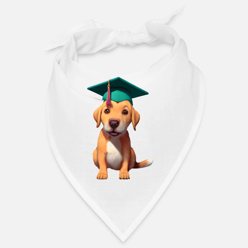 Bachelor Studium Labrador Hunde Schulabschluss Bandana
