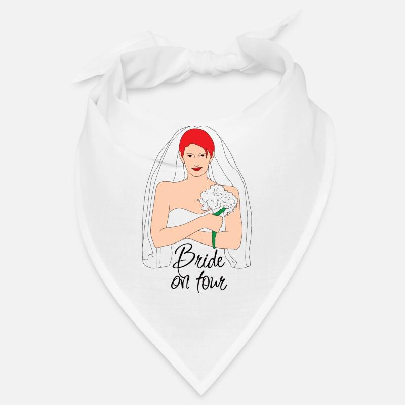 Bride On Tour Red 2 Bandana