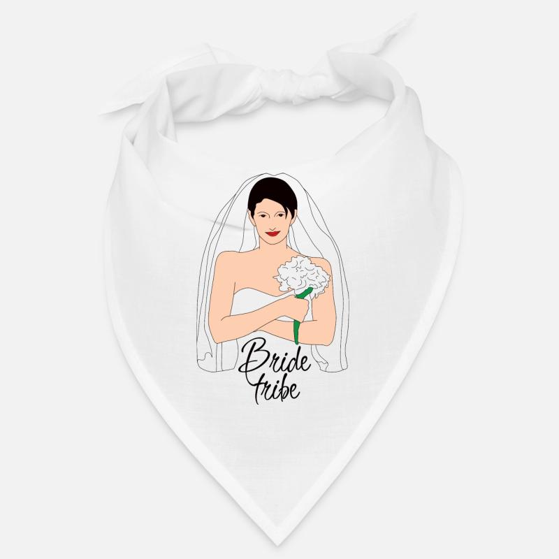 Bride Tribe Black 2 Bandana