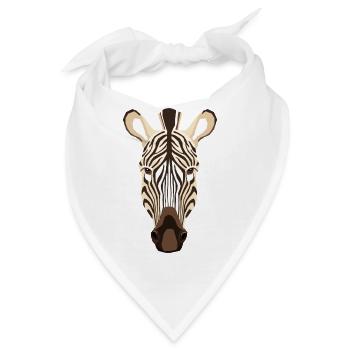 Wildtiere - Bandana - Weiß - Vorne
