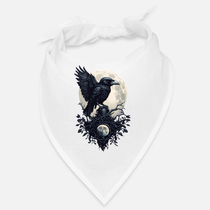 Schwarzer Rabe Bandana