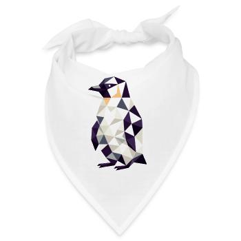 Pinguin // penguin - Bandana - Weiß - Vorne