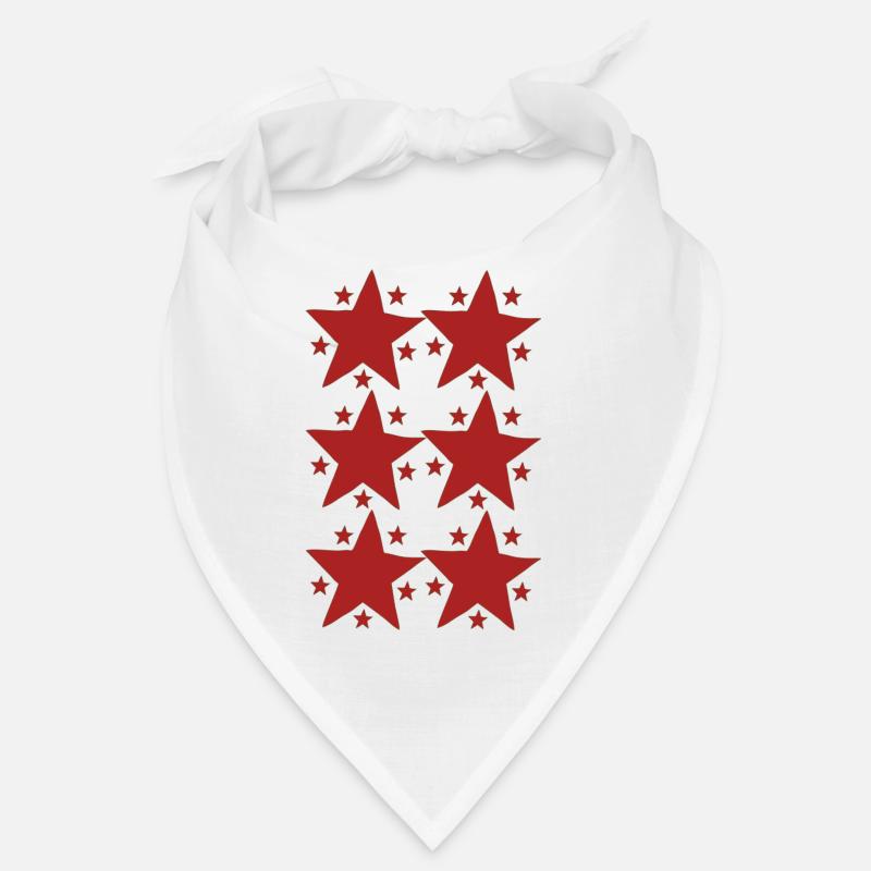 stars red Bandana