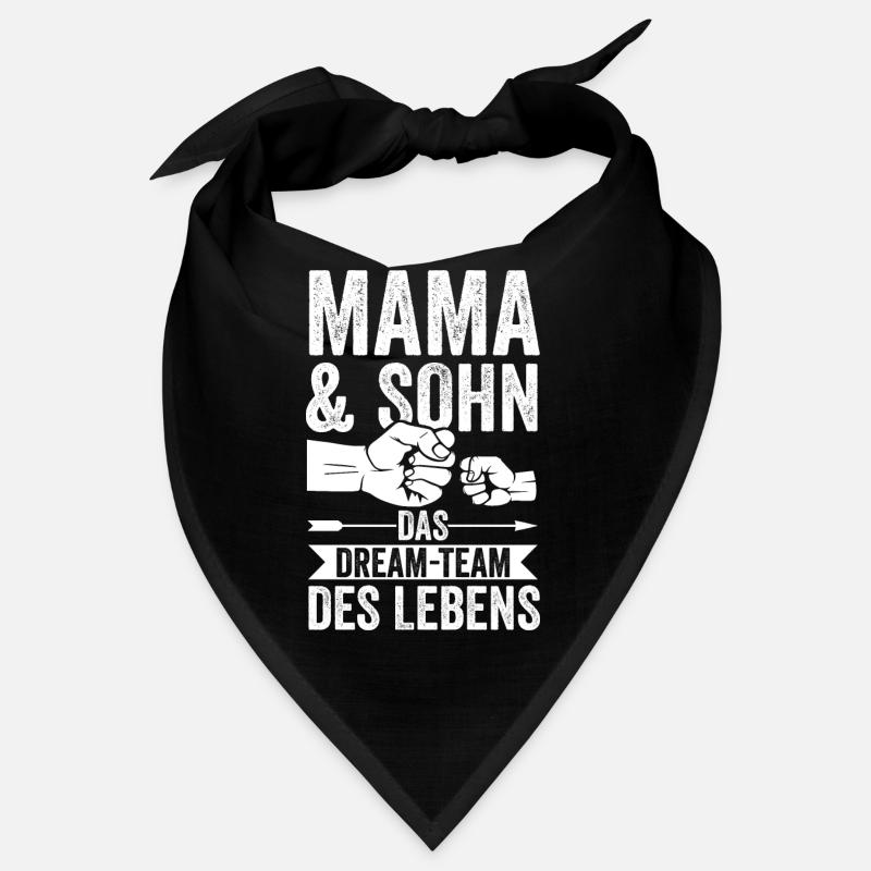 Mutter Muttertag Mama und Sohn Bandana