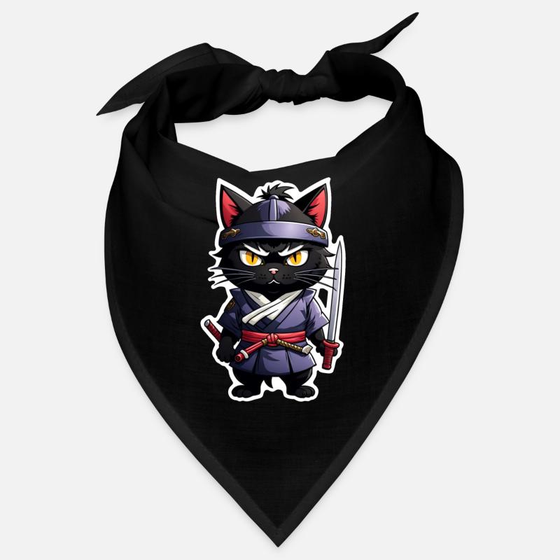 Ninja Cat - Samurai Kitten Bandana