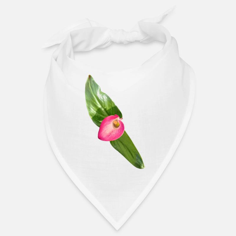 Pink Calla Blüte Bandana