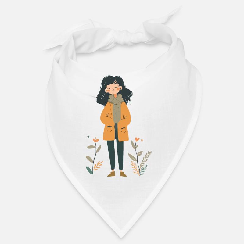 Fille de la nature - Bandana - blanc