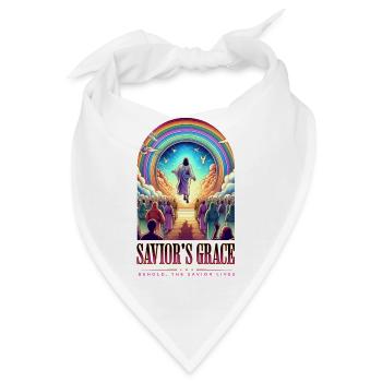 Erlösers Gnade Himmelfahrt - Bandana - Weiß - Vorne