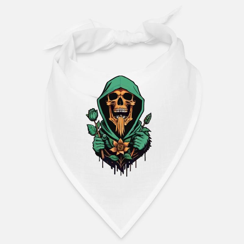 Tod in der Nachbarschaft - Bandana - Weiß
