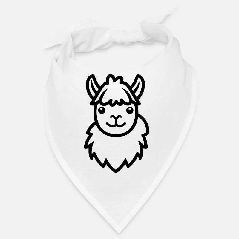 Alpaca llama Bandana