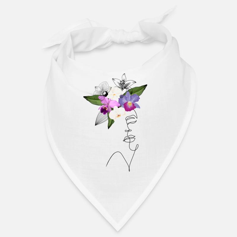 Dame Orchidée Bandana