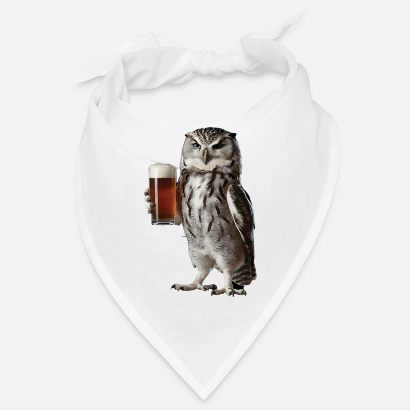 Eule Bier Bandana