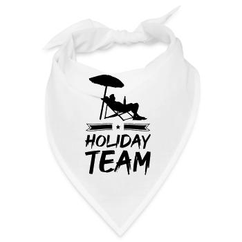 holiday team - Bandana - Weiß - Vorne