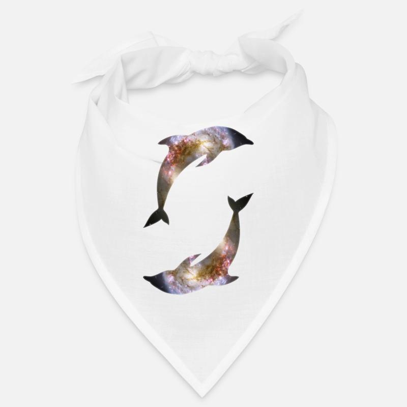 Dolphins Galaxy Bandana
