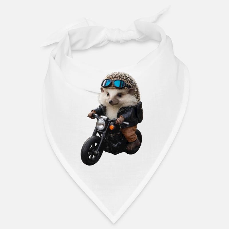 Herisson motard Bandana
