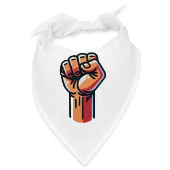 Faust Comic - Bandana - Weiß - Vorne