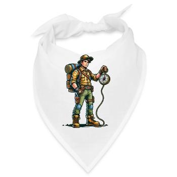 Pfadfinder Abenteuer - Bandana - Weiß - Vorne