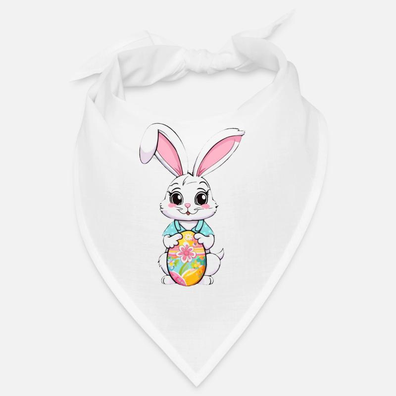 Easter bunny with Easter eggs Bandana