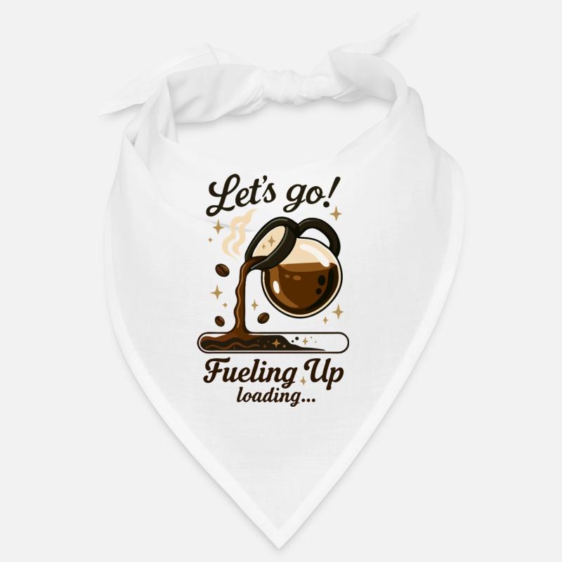Decken wir uns mit Kaffee ein Bandana
