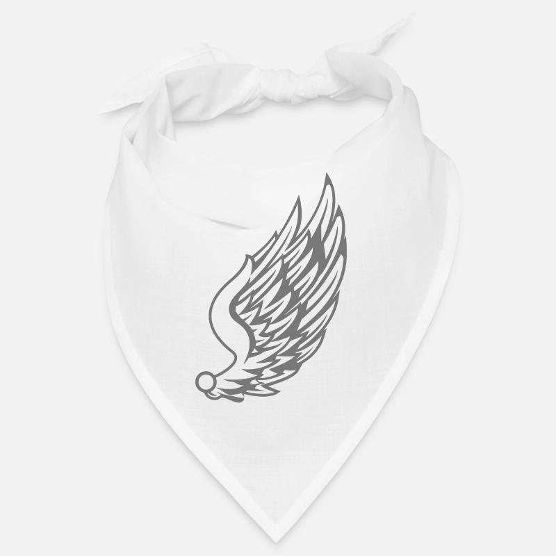 Illustration de feu et d'ailes Bandana