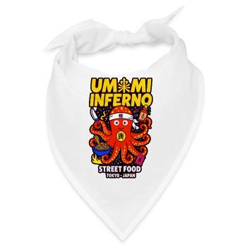 Umami Inferno - Street Food Tokio - Bandana - Weiß - Vorne