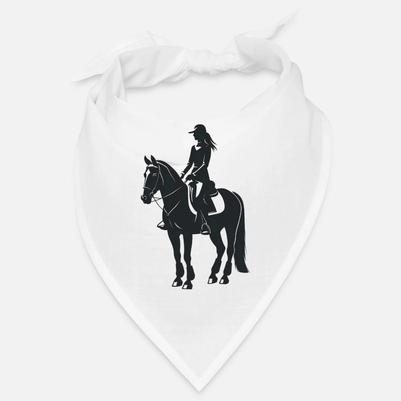 Équidé et cheval - Logo Cool Silhouette Bandana