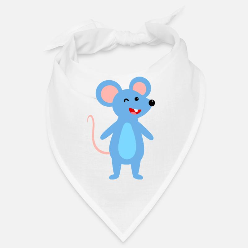 Winking blue mouse Bandana