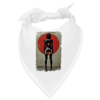 Tokyo Rope Dreams T-Shirt in Notlage - Bandana - Weiß - Vorne