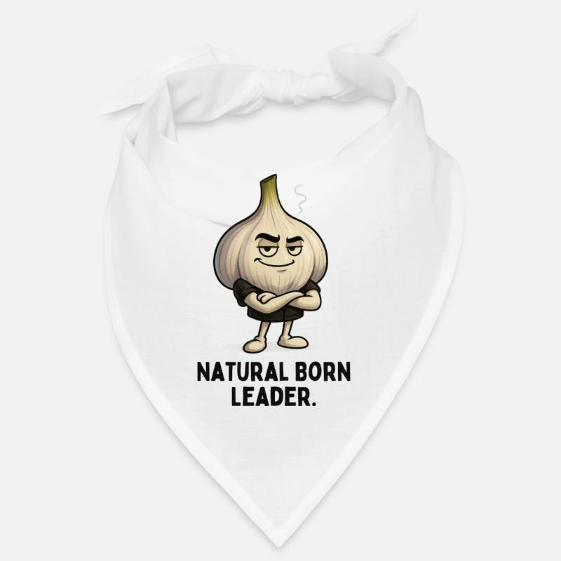 Dessin animé de l’ail du leader né Bandana