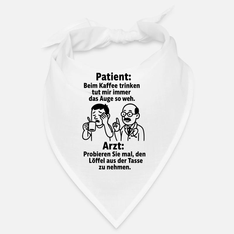witziger spruch kaffee trinken Bandana