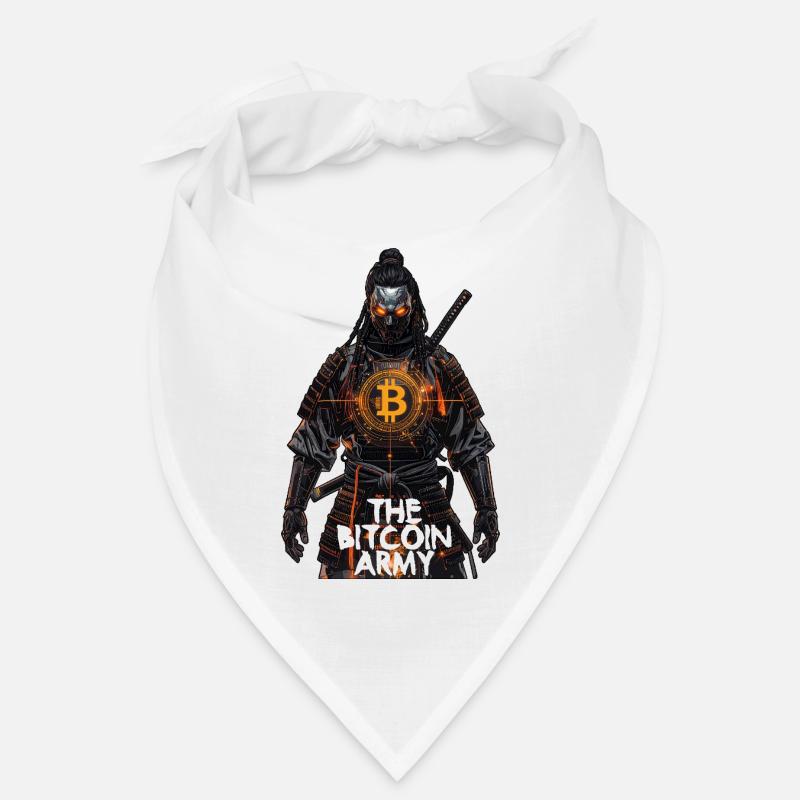 Bitcoin Bazooka - The Bitcoin Army - Samurai 01 Bandana
