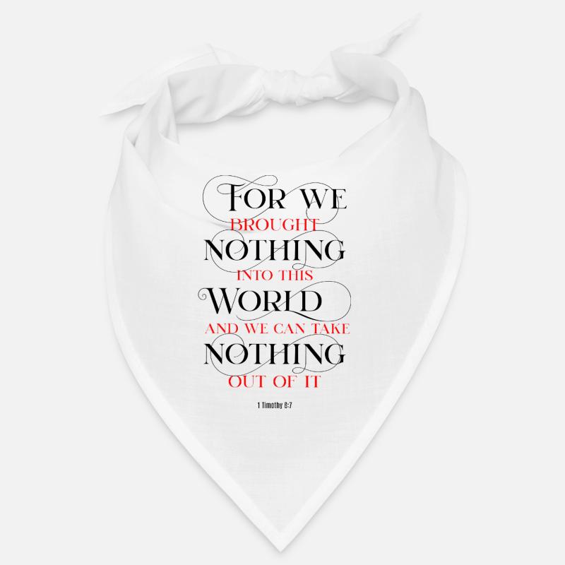 Take Nothing Bandana