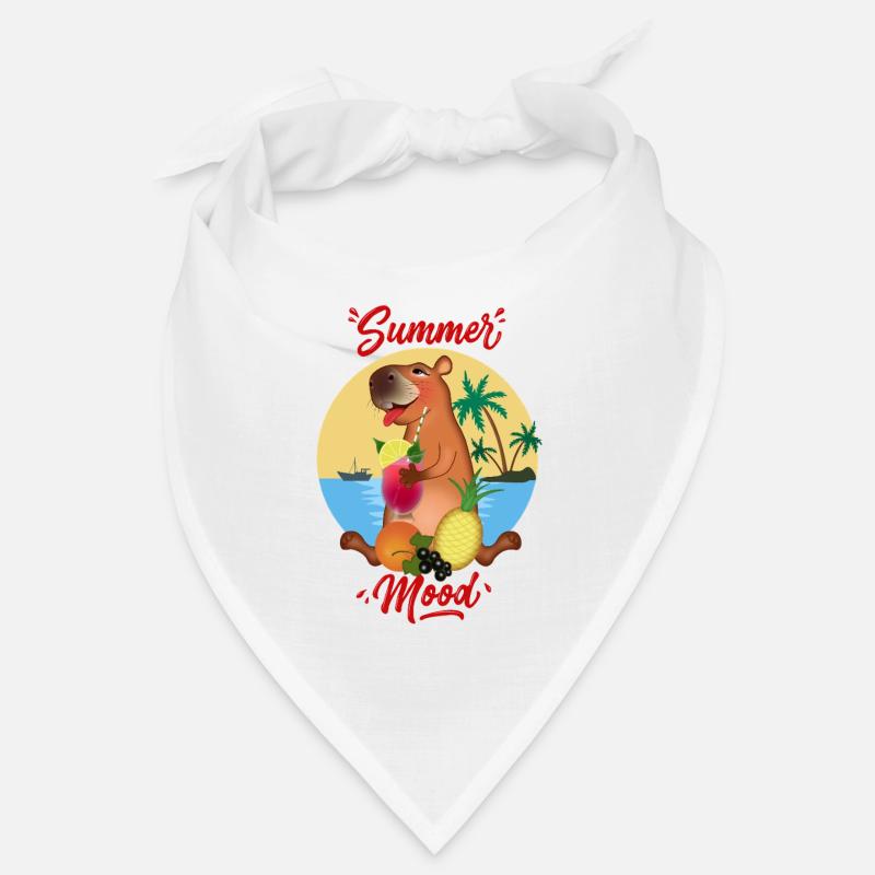 Capybara en vacances Bandana