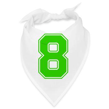 8-- - Bandana - Weiß - Vorne
