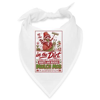 Urban Gardening Roots And Ruckus - Bandana - Weiß - Vorne