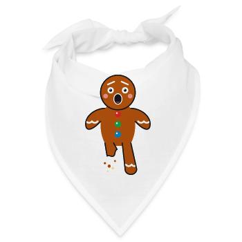 Keks - Bandana - Weiß - Vorne
