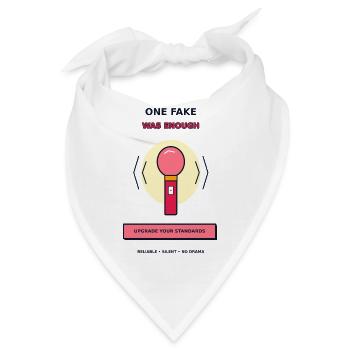 FakeOne - Bandana - Weiß - Vorne