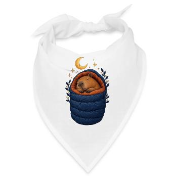 Capybara Hiking - Bandana - Weiß - Vorne