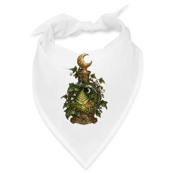 Mondschein Garten Elixierflasche - Bandana - Weiß - Vorne