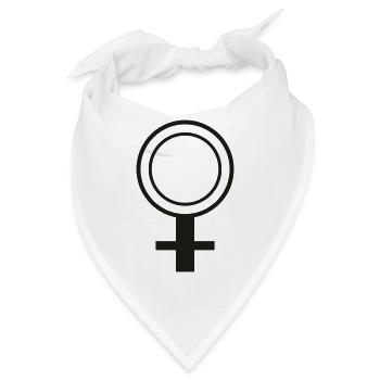 girls - Bandana - Weiß - Vorne