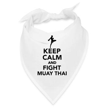 Muay Thai - Bandana - Weiß - Vorne