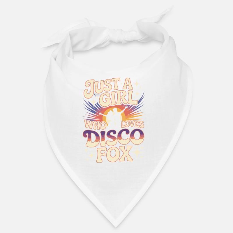 Juste une fille qui aime Disco Fox Bandana