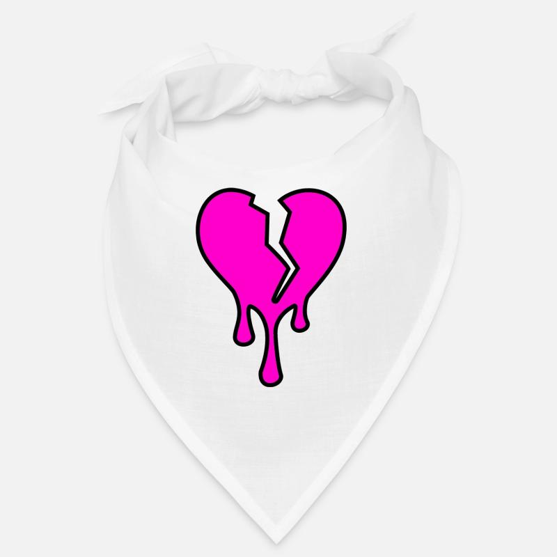 Herz Gebrochen Drip Bandana
