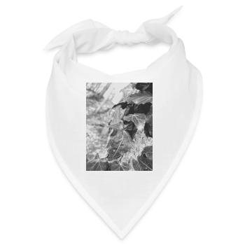 Efeu Natur Pflanzen Wald - Bandana - Weiß - Vorne