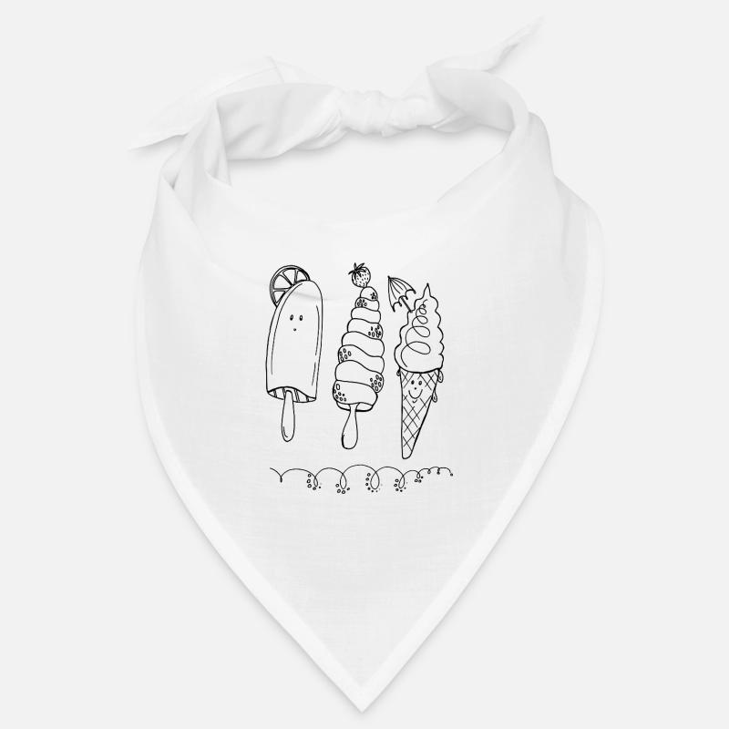 Trois petits amis d’été Bandana