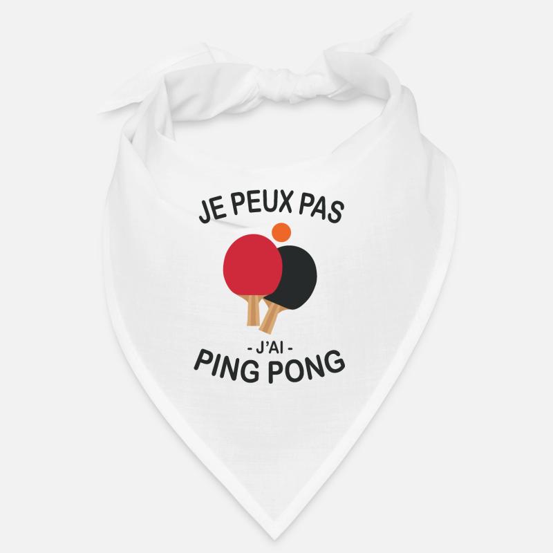 Je Peux Pas J'ai Ping Pong Bandana