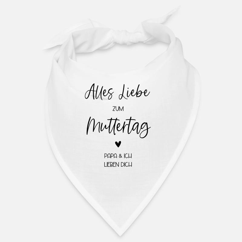 Glückwunsch zum Muttertag Geschenkidee Bandana